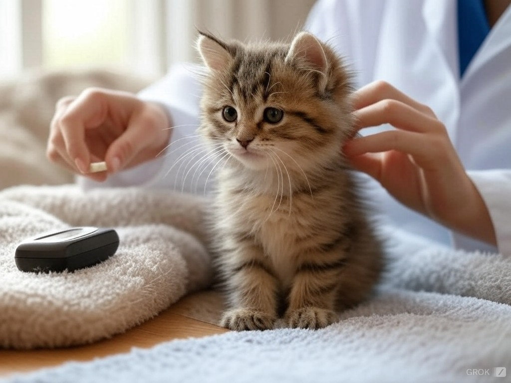 Kitten microchipping